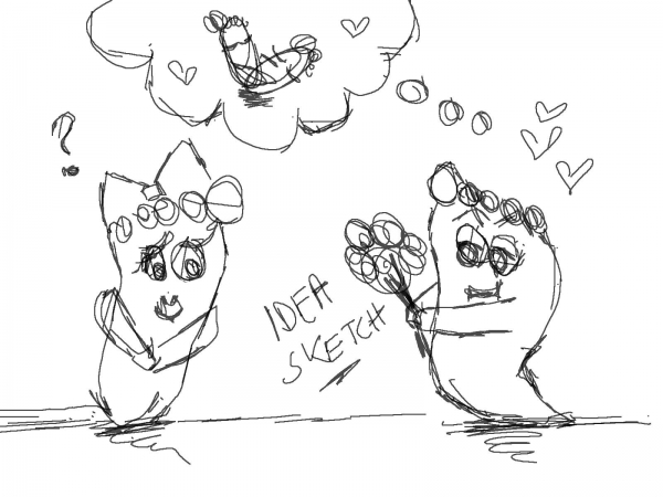 Creation of Must be love: Step 1